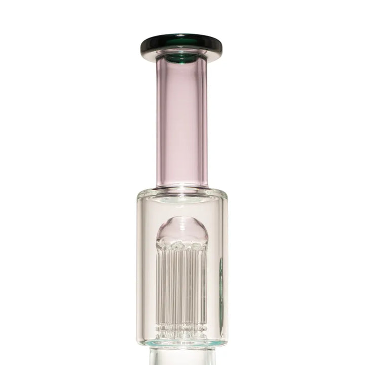 Milky Way 9" Stack Perc Mini Beaker Bong (Pink)