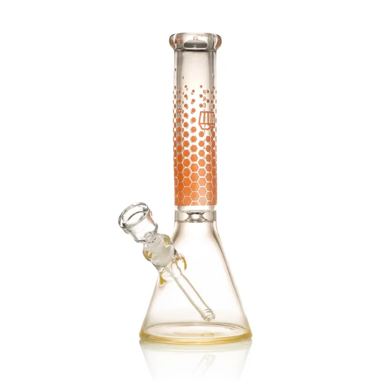 Milky Way Kevlar 14" Beaker Bong (Amber)
