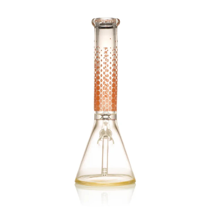 Milky Way Kevlar 14" Beaker Bong (Amber)
