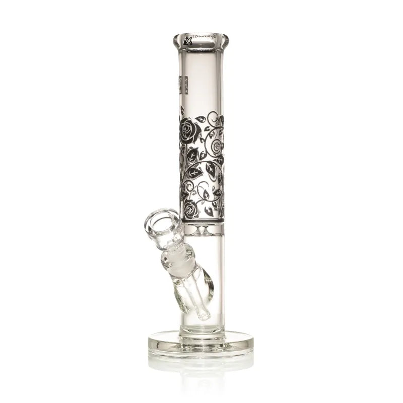 Milky Way Roses 14" Straight Tube (Clear with Black)