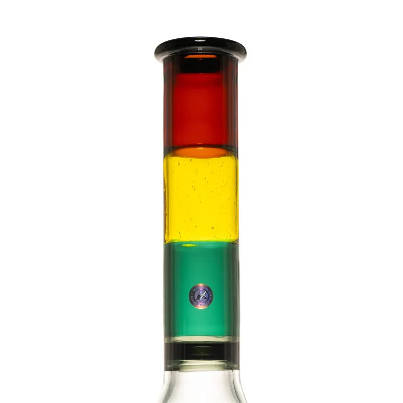 Milky Way 14" Beaker Bong (Rasta)