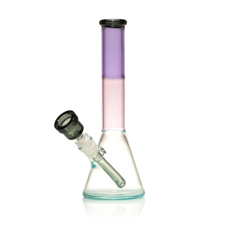 Milky Way Pink & Purple 10" Beaker Bong