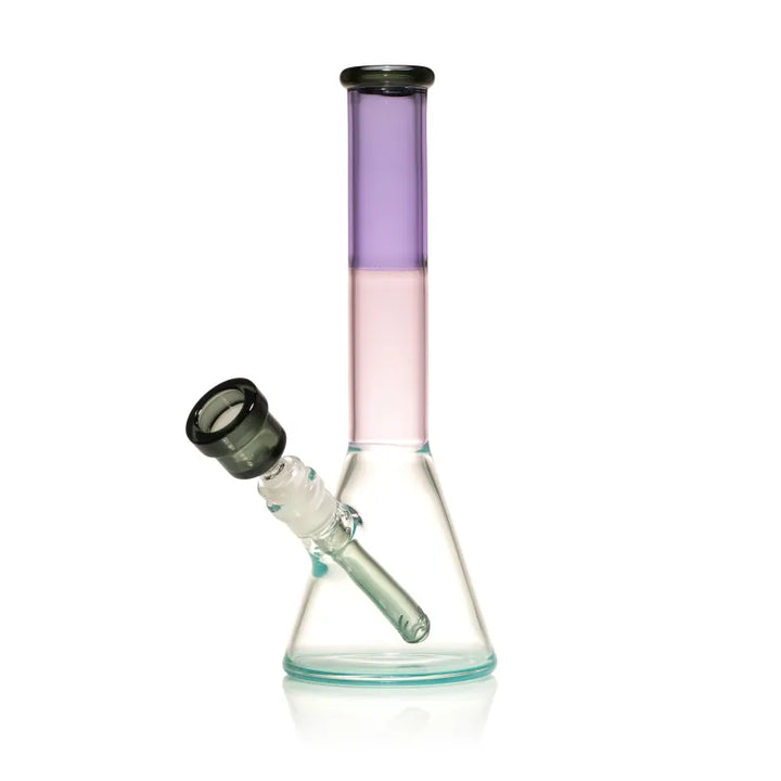 Milky Way Pink & Purple 10" Beaker Bong
