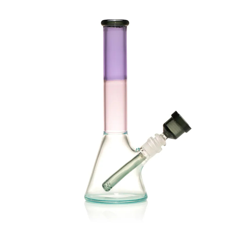 Milky Way Pink & Purple 10" Beaker Bong