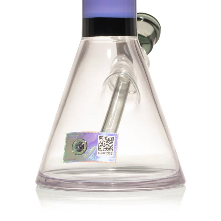 Milky Way Pink & Purple 10" Beaker Bong