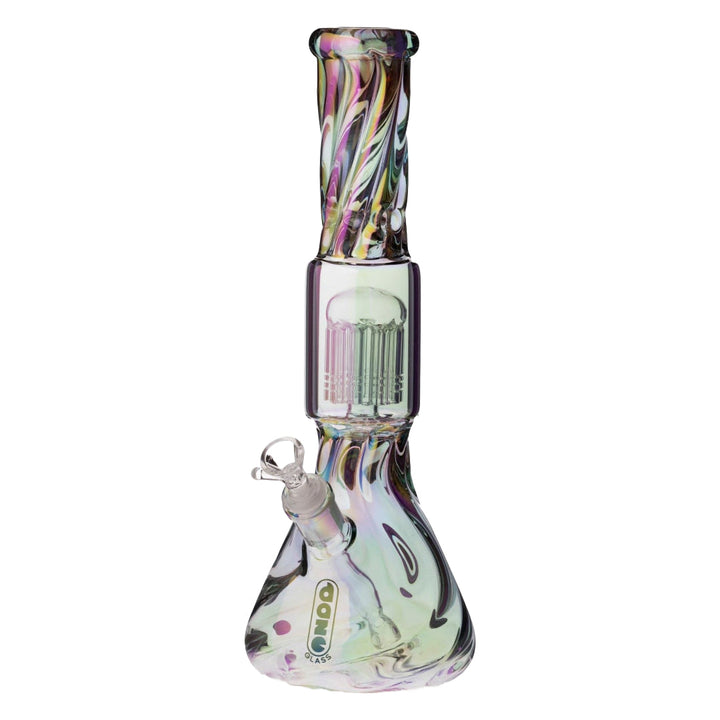 CaliConnected Iridescent Spiral Bong