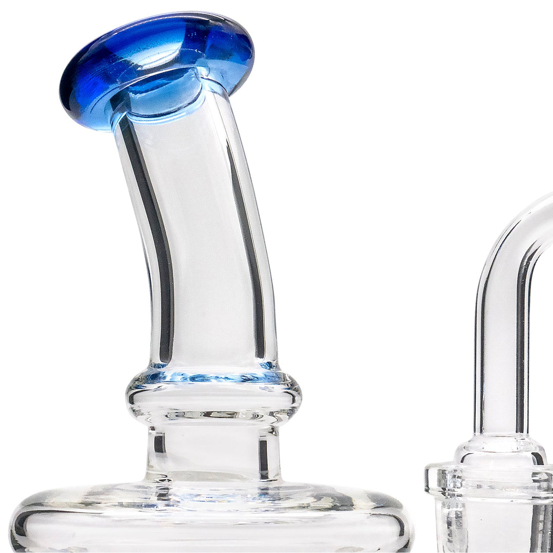 CaliConnected Barrel Glass Dab Rig Neck