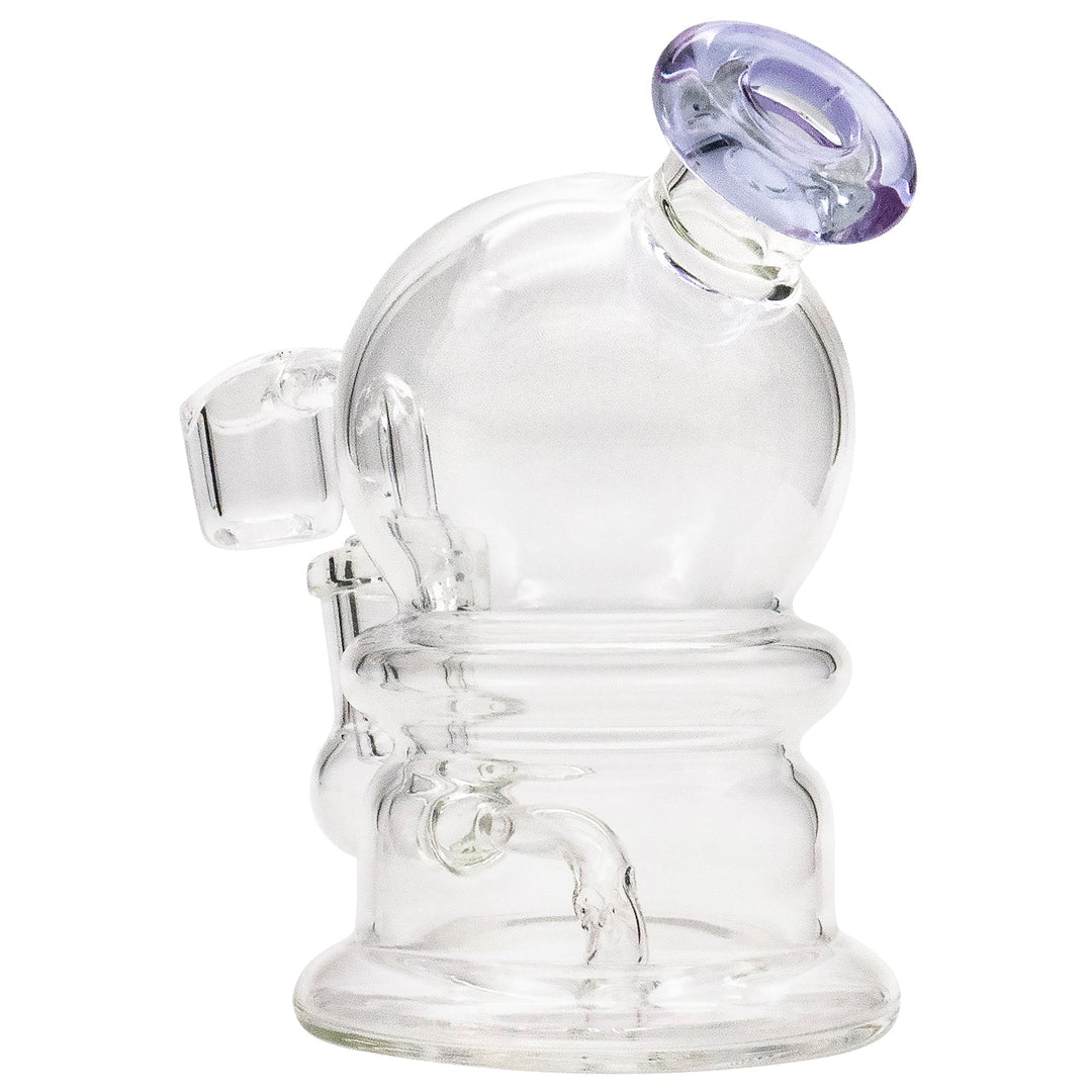 caliconnected 4.5 snow globe dab oil rig