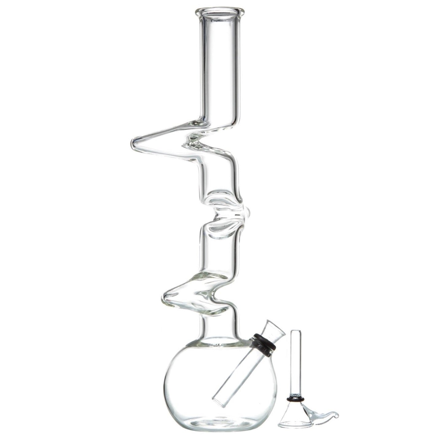 caliconnected 12 inch triple zong beaker bong