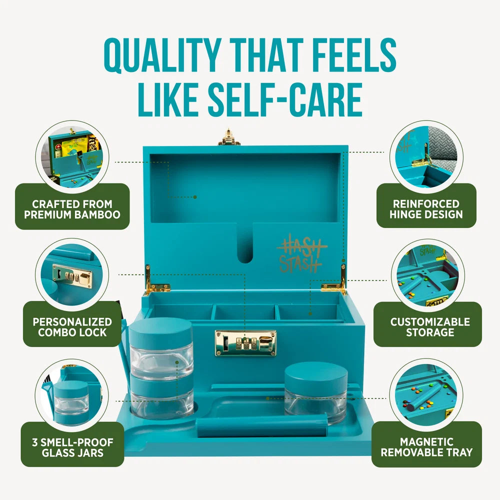 HashStash OG Stash Box (Teal)