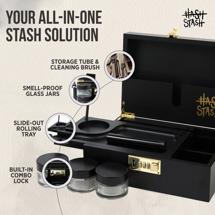 HashStash OG Stash Box (Black)