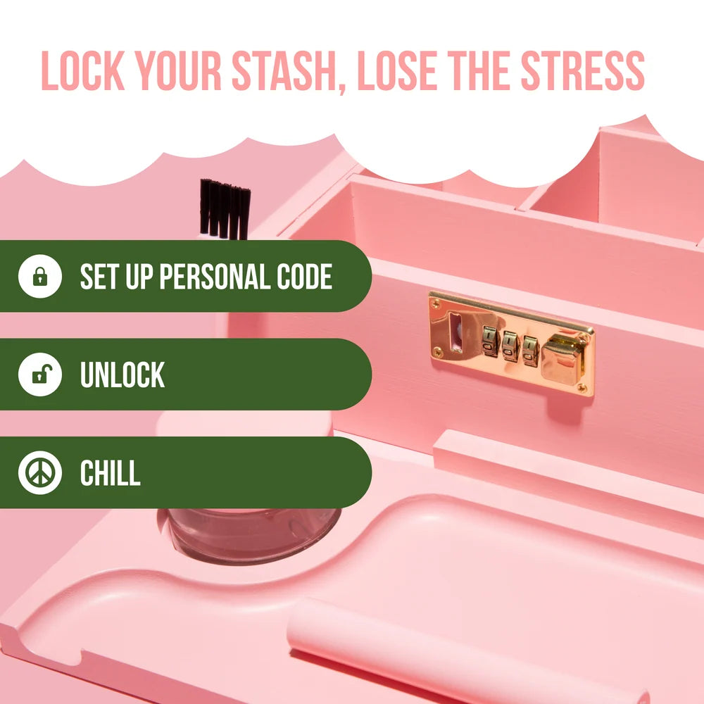 HashStash OG Stash Box (Pink)