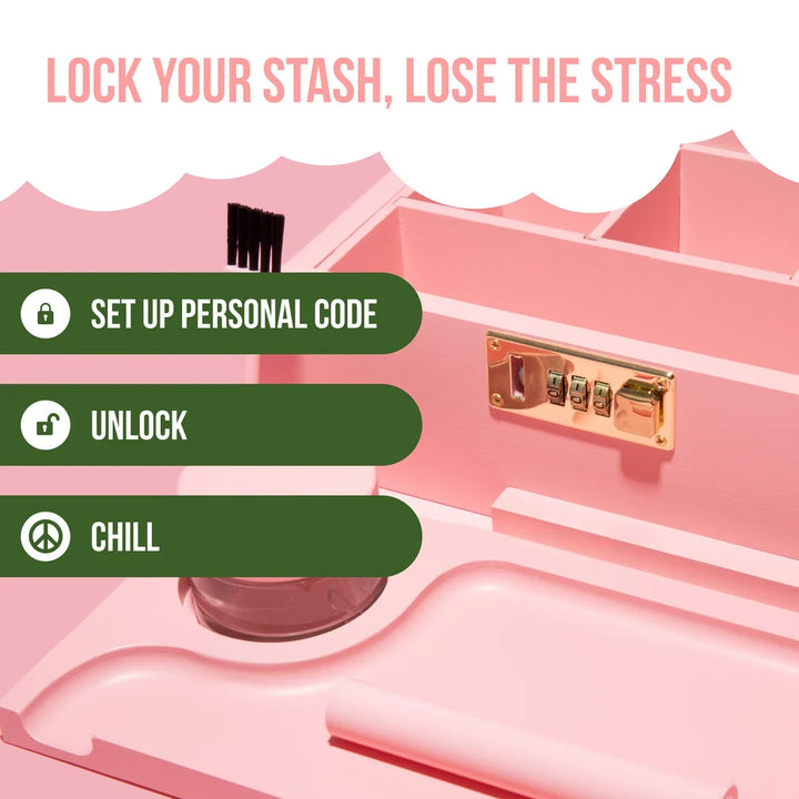 HashStash OG Stash Box (Pink)