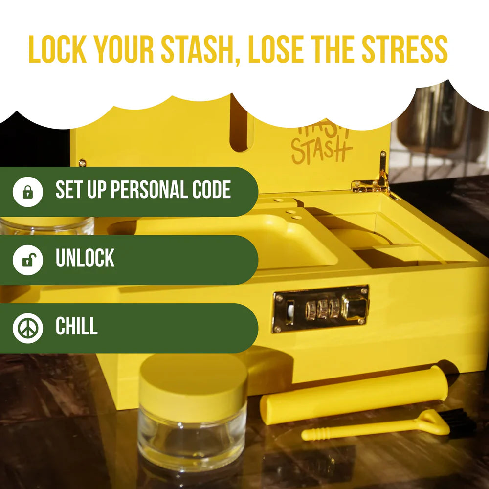 HashStash OG Stash Box (Yellow)