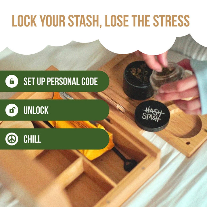 HashStash OG Stash Box (Bamboo)