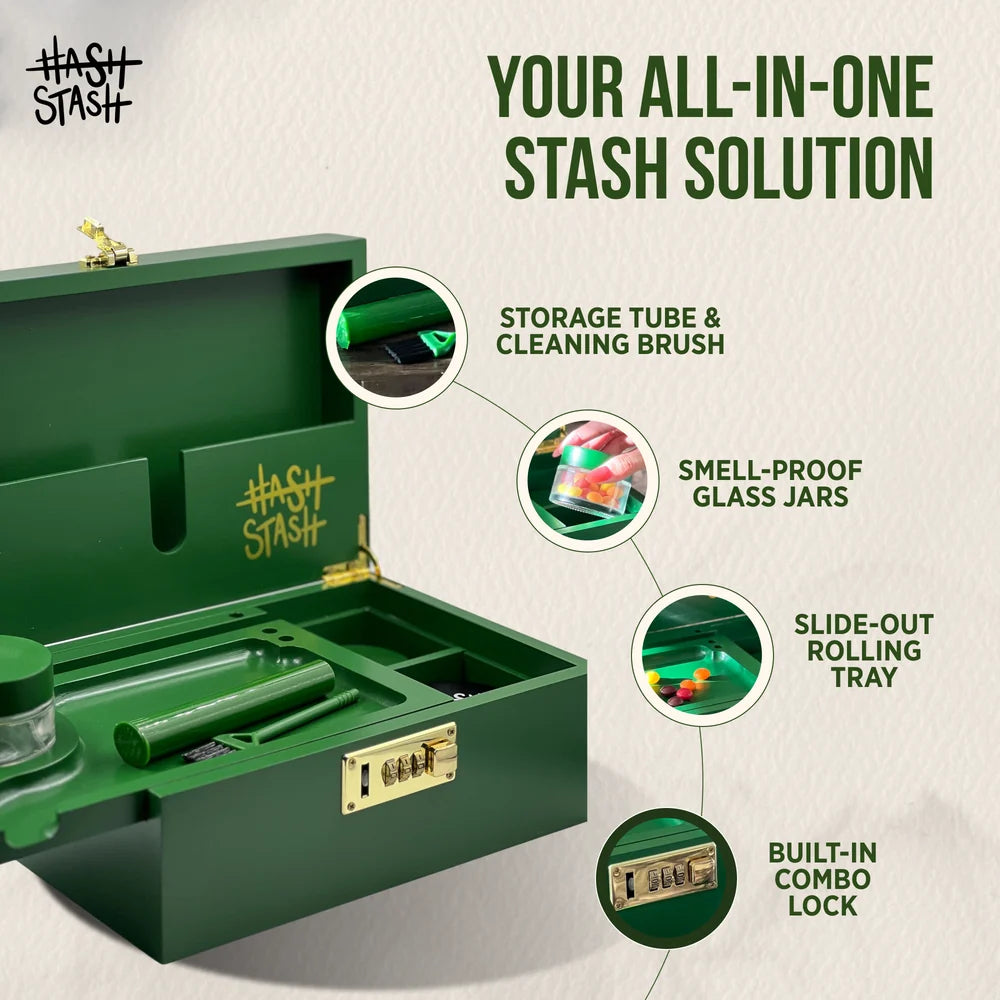 HashStash OG Stash Box (Green)