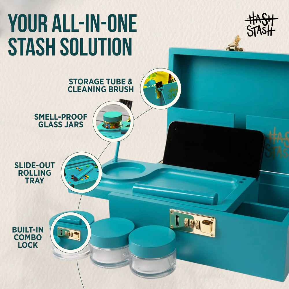 HashStash OG Stash Box (Teal)