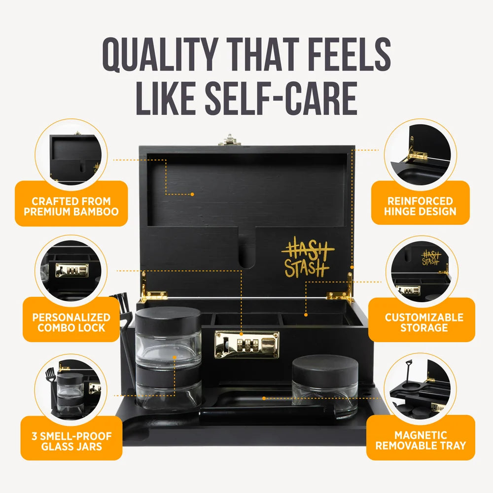 HashStash OG Stash Box (Black)