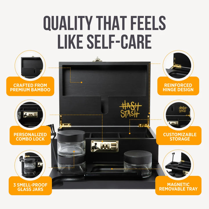 HashStash OG Stash Box (Black)