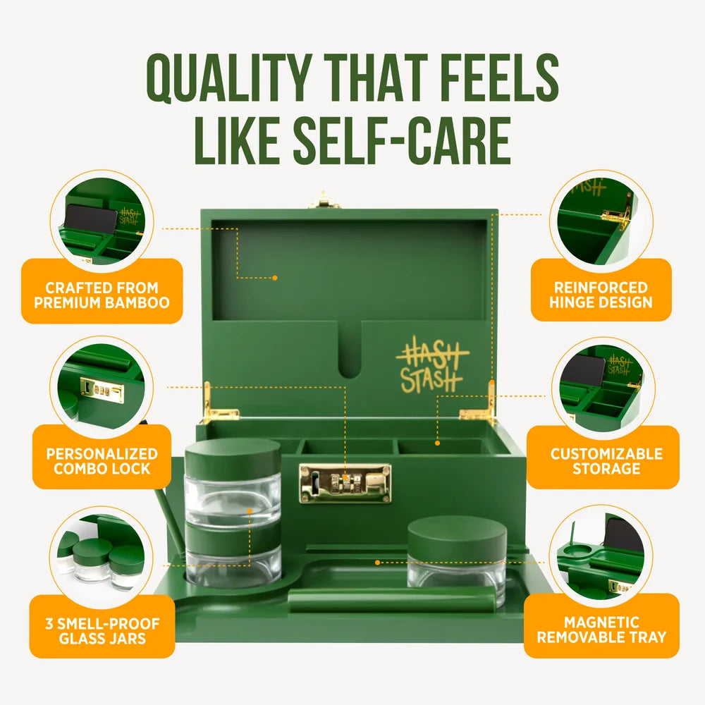 HashStash OG Stash Box (Green)