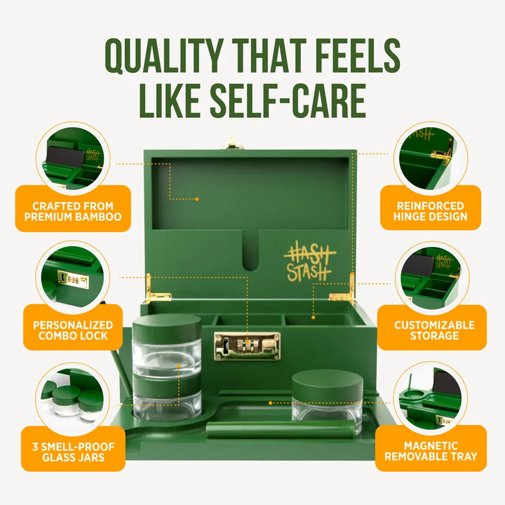 HashStash OG Stash Box (Green)