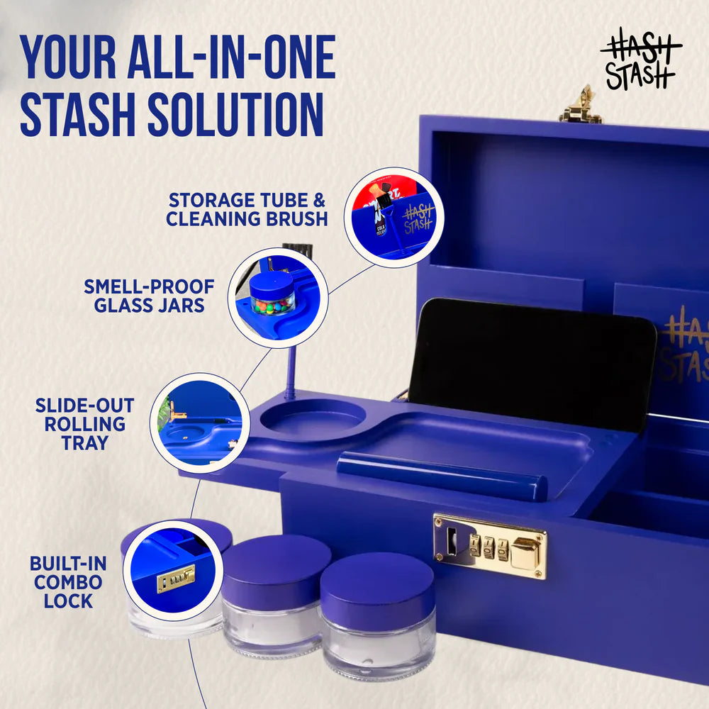 HashStash OG Stash Box (Royal Blue)