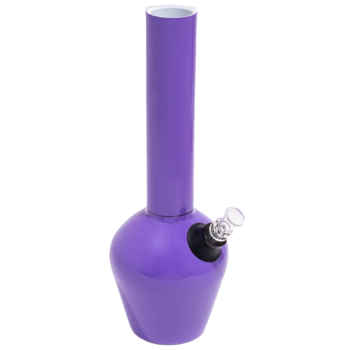 chill steel pipes 13" double wall insulated bong purple