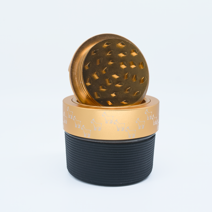 GOAT Grinder 4 Piece Aluminum Grinder | AITH v.I – OG - Repeat Pattern