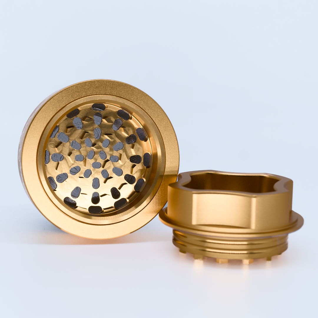 GOAT Grinder 4 Piece Aluminum Grinder | AITH v.I – OG - Repeat Pattern