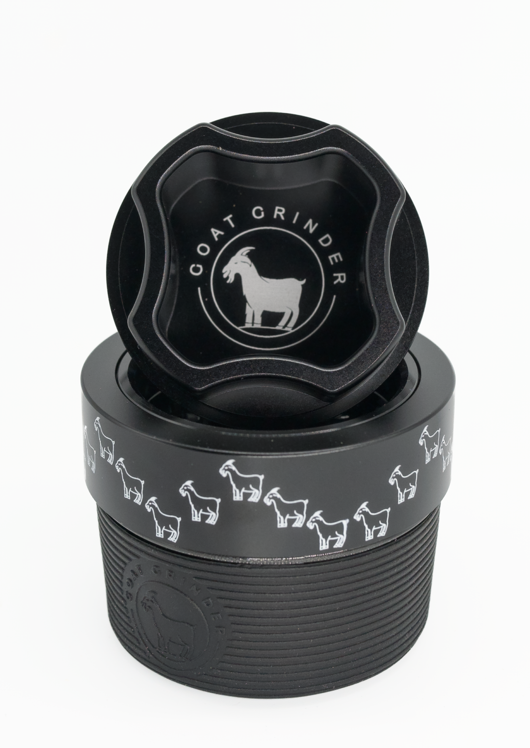 GOAT Grinder 4 Piece Aluminum Grinder | AITH v.I – OG - Repeat Pattern