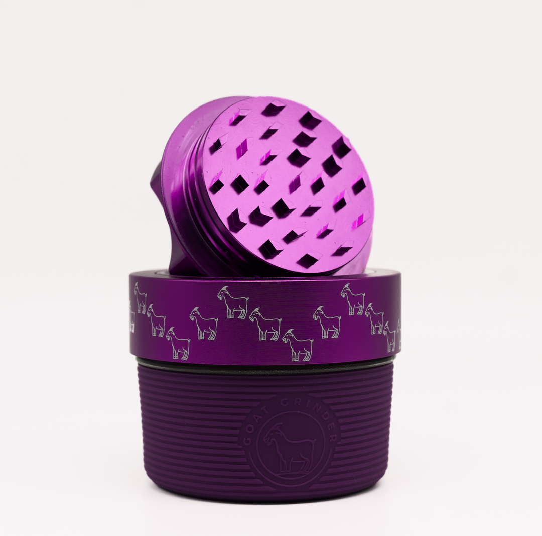 GOAT Grinder 4 Piece Aluminum Grinder | AITH v.I – OG - Repeat Pattern