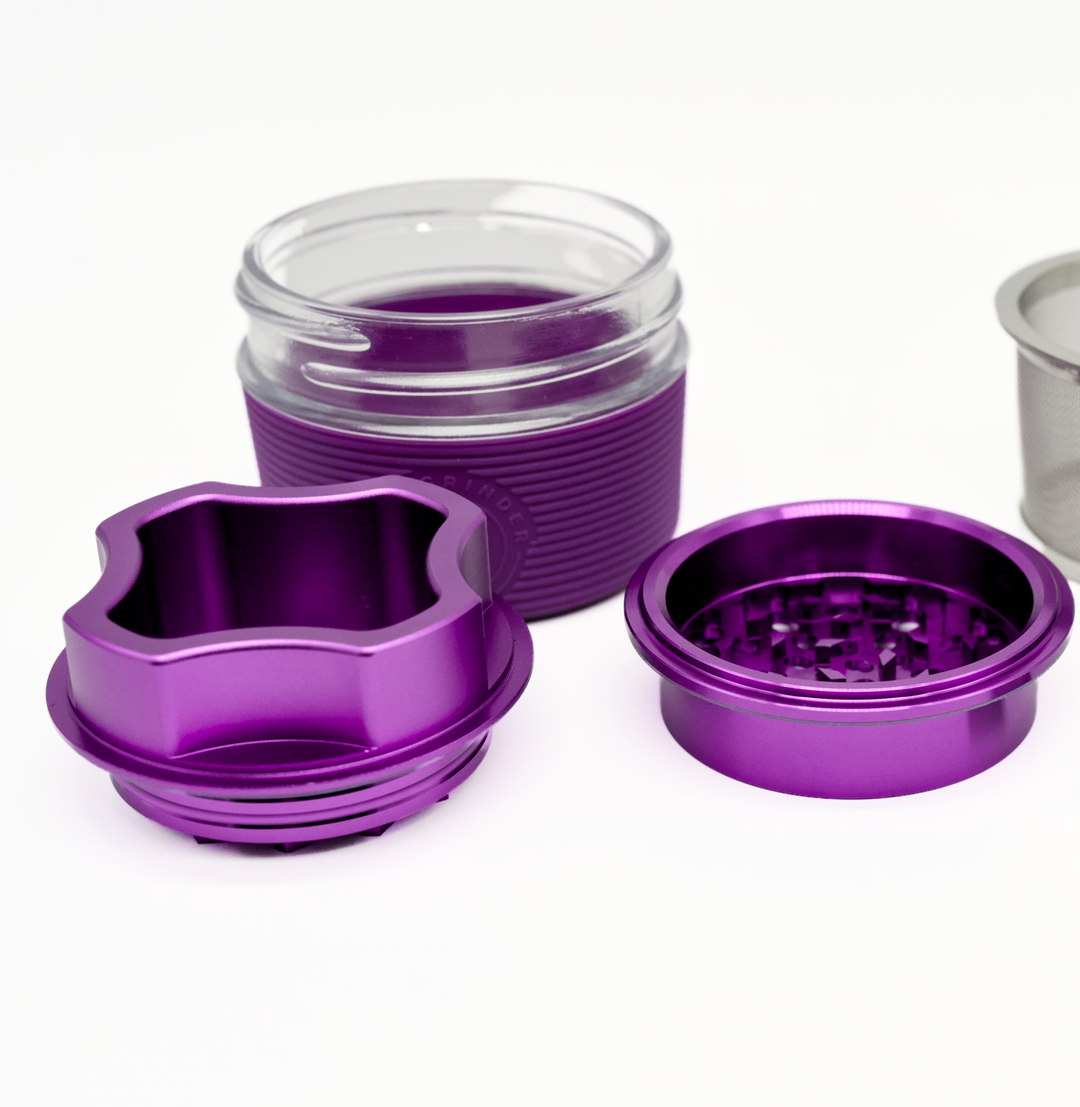 GOAT Grinder 4 Piece Aluminum Grinder | AITH v.I – OG - Repeat Pattern