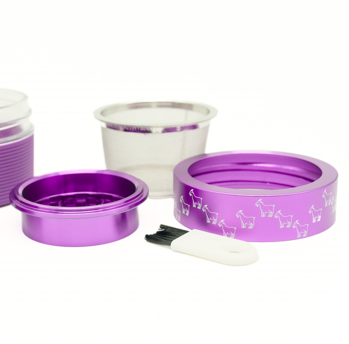 GOAT Grinder 4 Piece Aluminum Grinder | AITH v.I – OG - Repeat Pattern