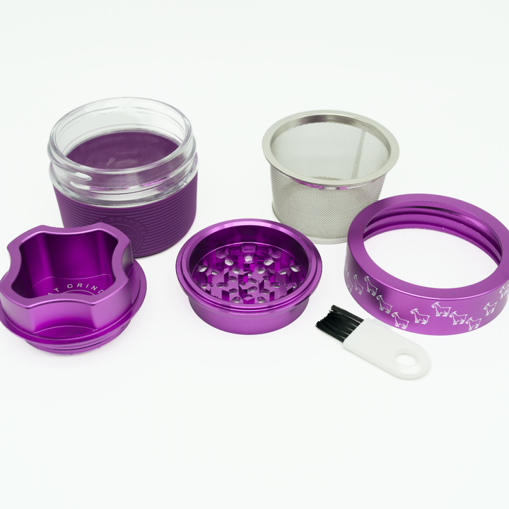 GOAT Grinder 4 Piece Aluminum Grinder | AITH v.I – OG - Repeat Pattern