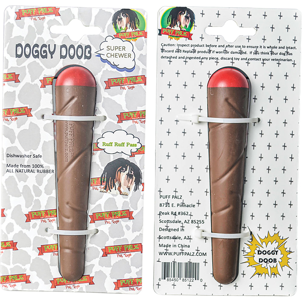 Doggy Doob brown packaging