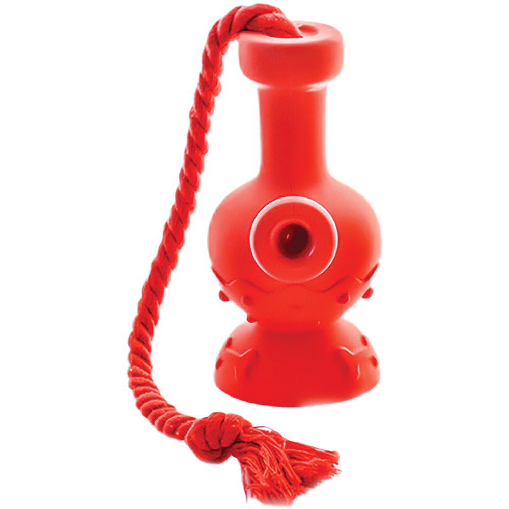 Tug N Toke Tough Dog Toy Red