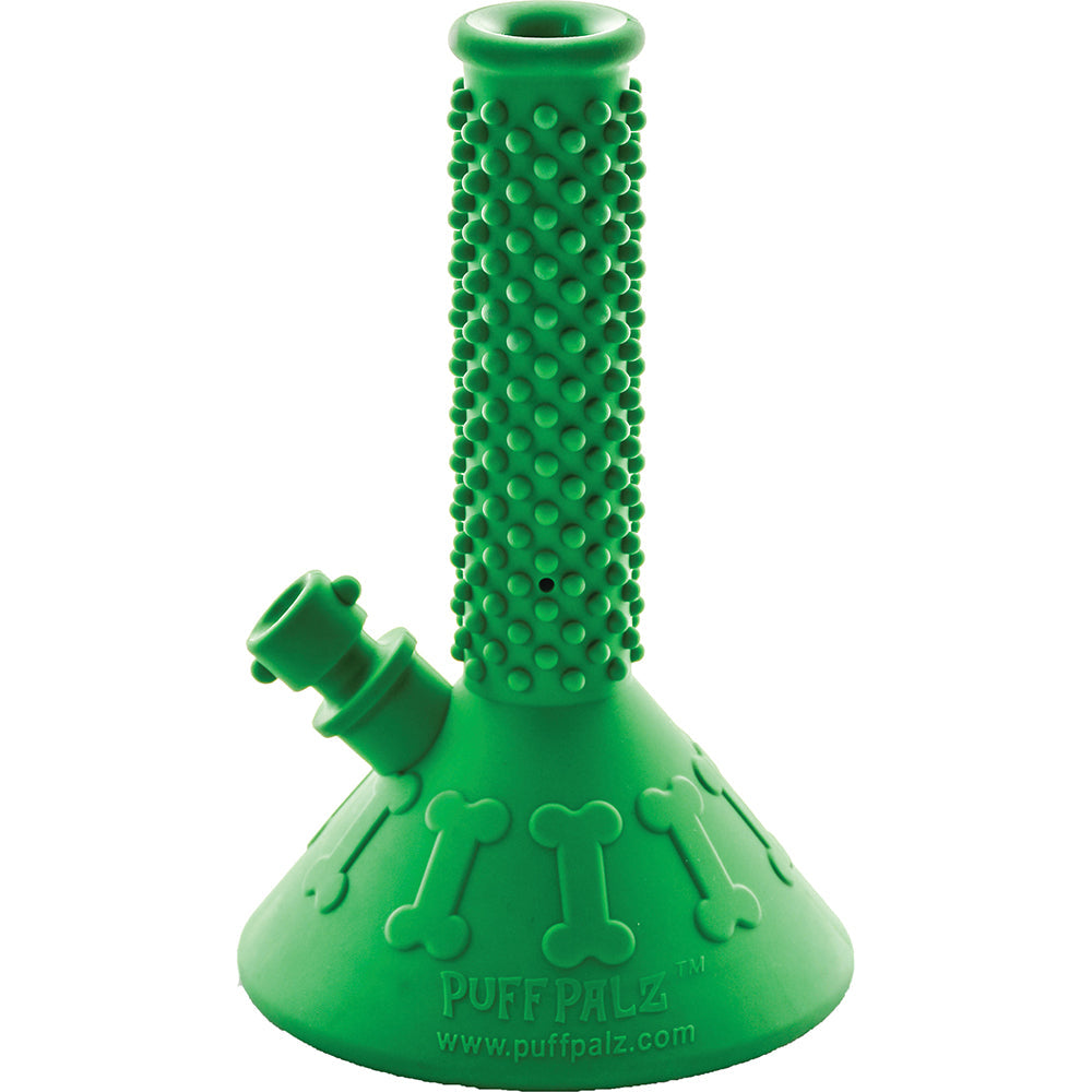 Beaker Buddy Tough Dog Toy green