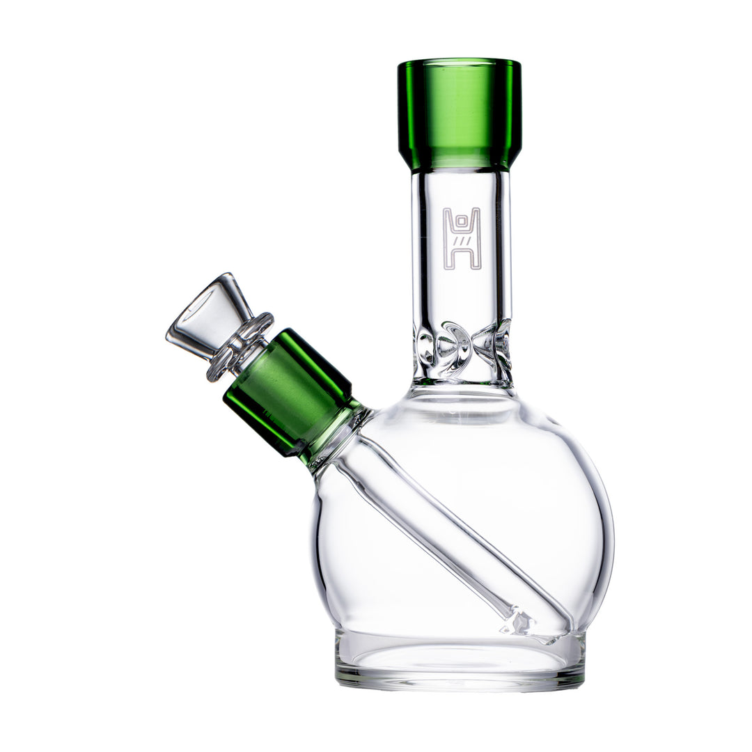 Human Grade 6" Ball Water Pipe (Green)