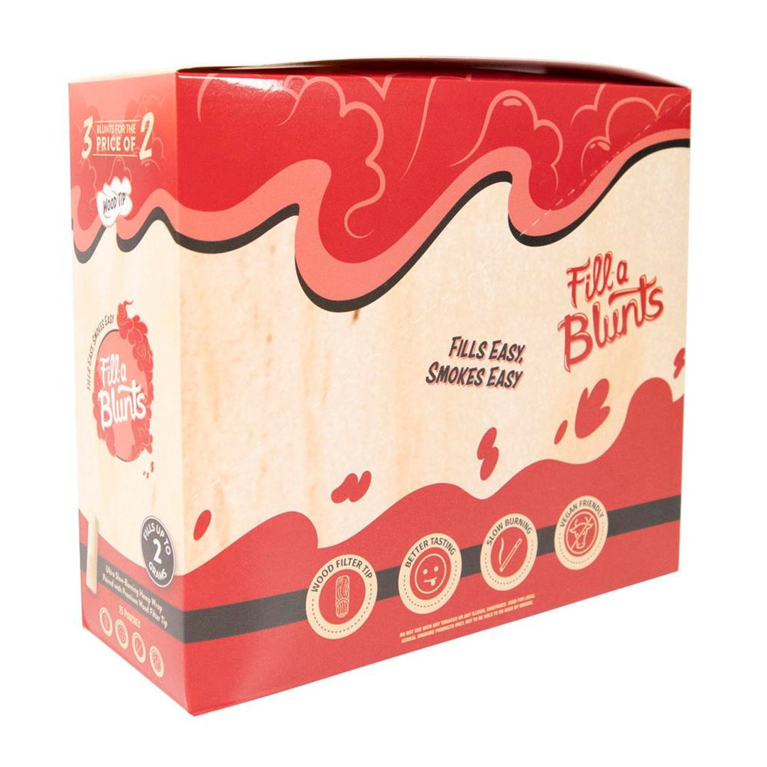 DaySavers Pre-Rolled 11mm Blunt Wraps with Wood Tip (45 Blunts)