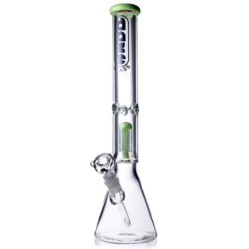 daze glass 18" thick tree perc bong