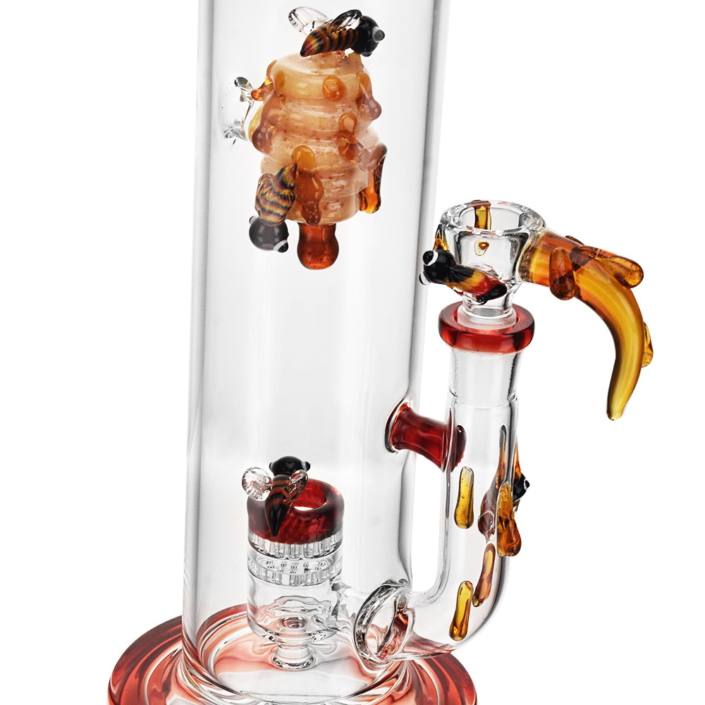 EG Glass - Honeycomb Bee Drip Tube