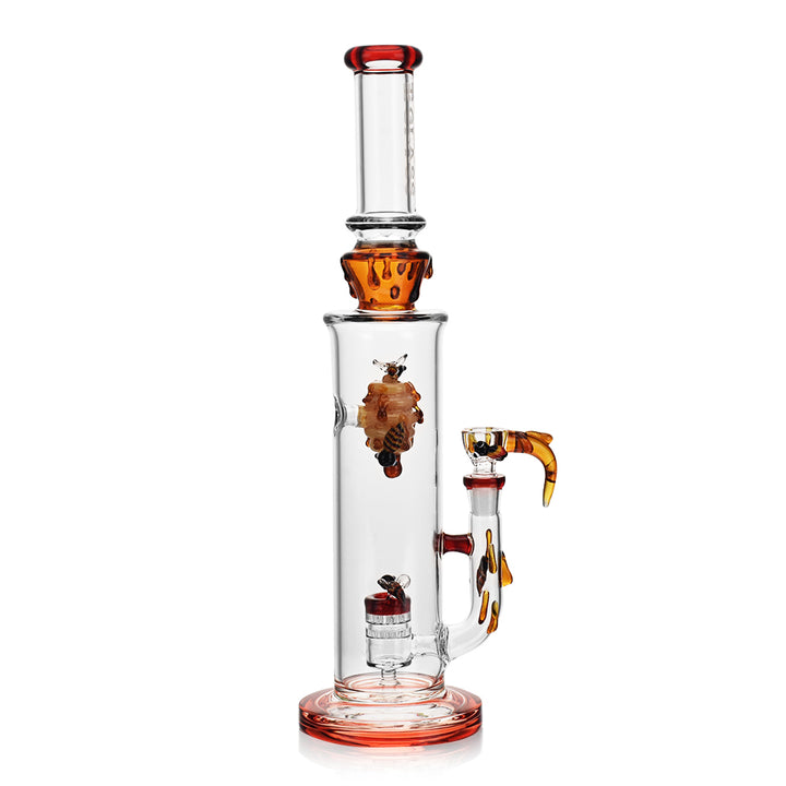 EG Glass - Honeycomb Bee Drip Tube
