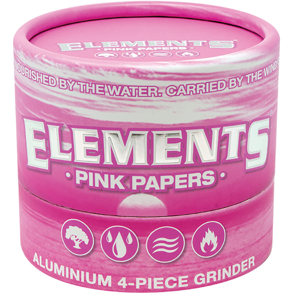 Elements Pink Grinder (4-Piece)