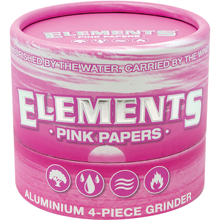 Elements Pink Grinder (4-Piece)