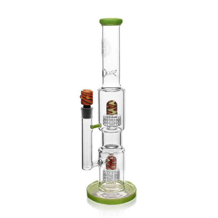 High Society 16" Gemini Premium Wig Wag Waterpipe