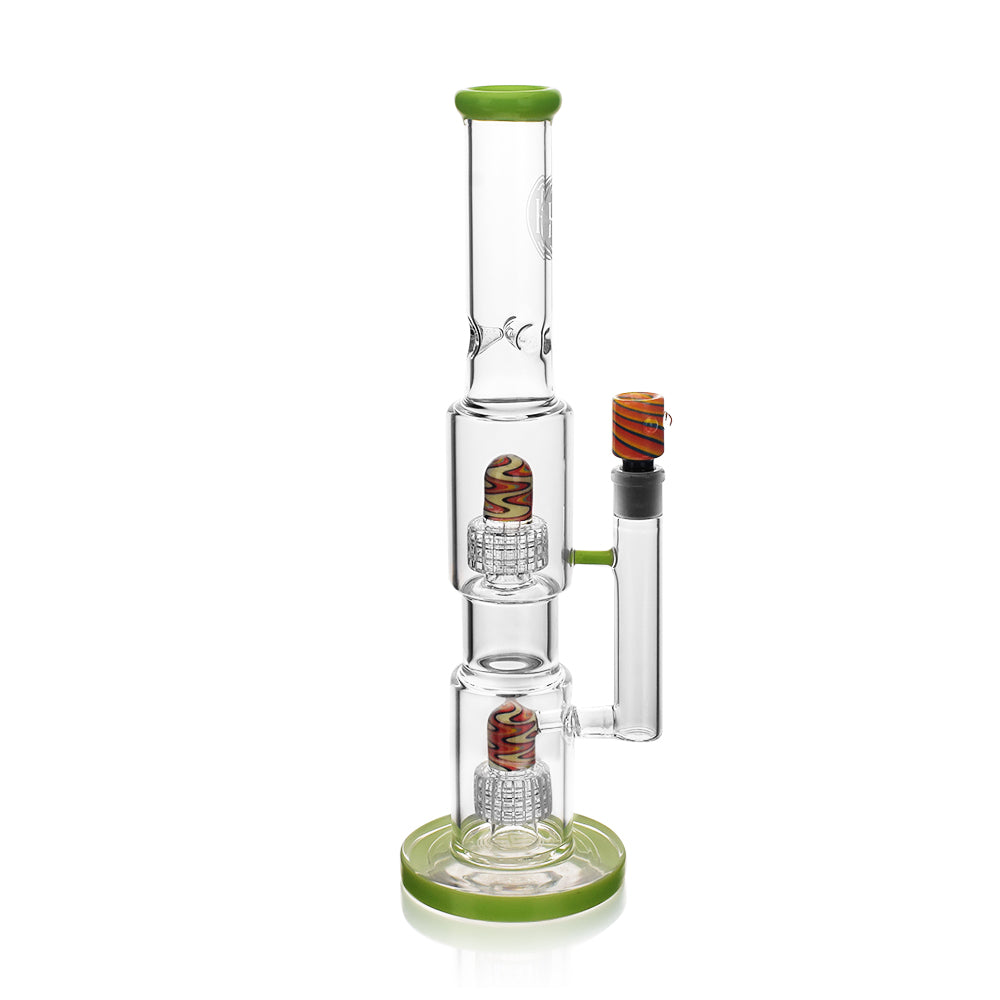 High Society 16" Gemini Premium Wig Wag Waterpipe