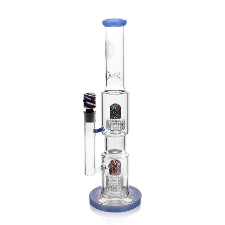 High Society 16" Gemini Premium Wig Wag Waterpipe