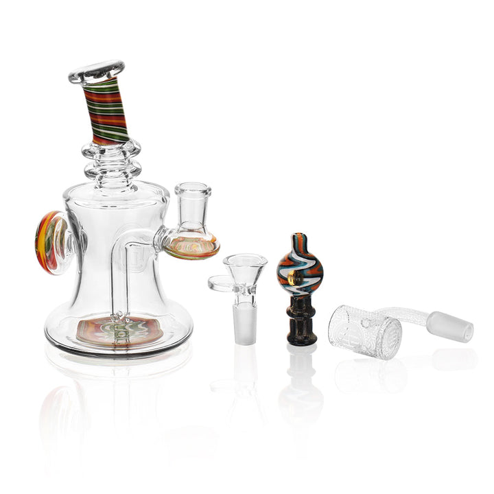 High Society 7.5" Astara Premium Wig Wag Concentrate Rig