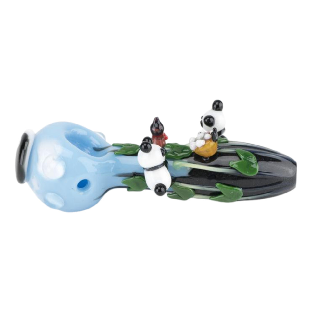 empire glassworks climbing pandas hand pipe F0 9F 90 BC