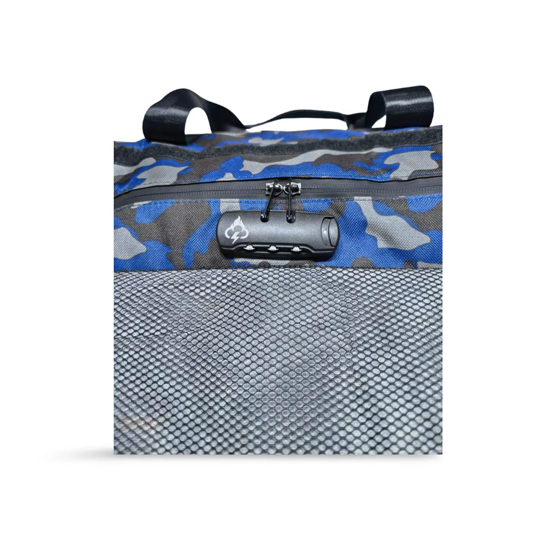 Essential Smell Proof Max Duffle Bag - Fashionable, Discreet + Hidden Lock (FireBar Labs x PBAL)